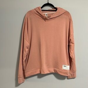 Free FWD Forward With Design Long Sleeve Hoodie Size Large Colour Peach/Blush